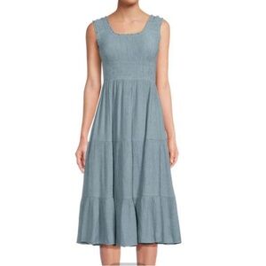 Rachel Parcell Sage Green Midi Dress – Women’s Size Small